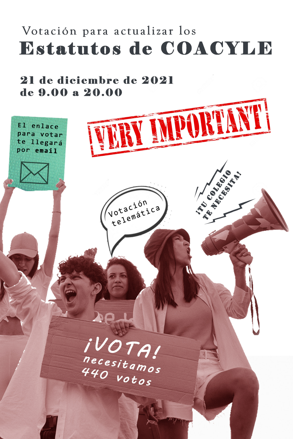 Cartel 1-megafono