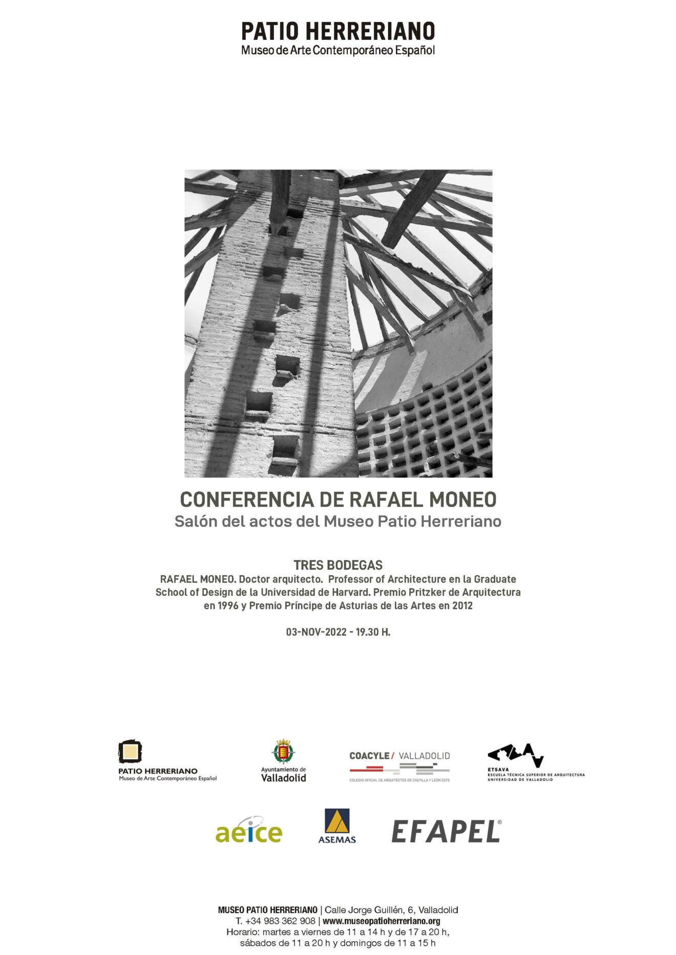 Cartel CONFERENCIAS 2022 MONEO